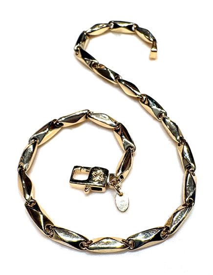 Bracelet Sommer Man 9KT in Yellow Gold 9K BAMBU MB US/Z 4,50 G - 9K BAMBU MB US/Z 4,50 G